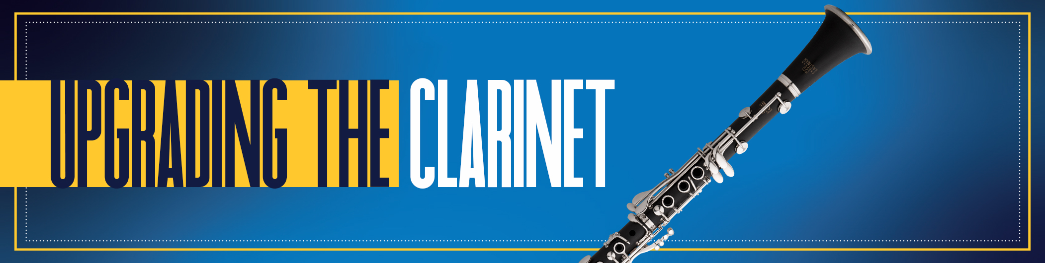 Clarinet Instrument Header images