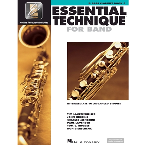 Eckroth Music Essential Technique For Band With Eei Bass Clarinet 1549