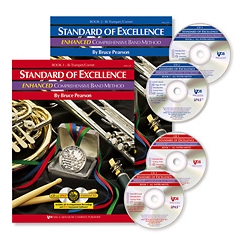Standard Of Excellence Enhanced Book 1  Baritone Bass Clef