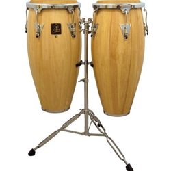 LP Aspire Conga Set with Stand Natural