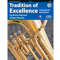 Tradition Of Excellence Book 2 Baritone Bass Clef