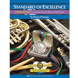 Standard Of Excellence Enhanced Book 2  Baritone Bass Clef
