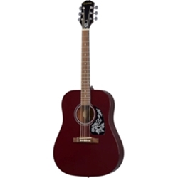 Eckroth Music - Epiphone Starling Dreadnought Acoustic Guitar Wine Red