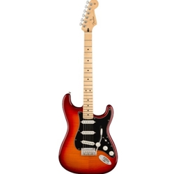 Fender Player Stratocaster Plus Top Electric Guitar Aged Cherry Burst