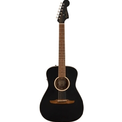 Fender Malibu Special Acous-Elec Guitar Matte Black w/ Bag