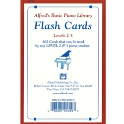Alfred's Basic Level 2 & 3 Flashcards