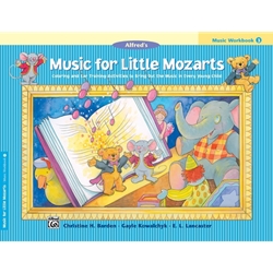 Music for Little Mozarts Book 3 Workbook