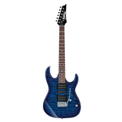 Ibanez GRX70QA Electric Guitar Transparent Blue Burst