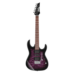 Ibanez GRX70QA Electric Guitar Transparent Violet Sunburst